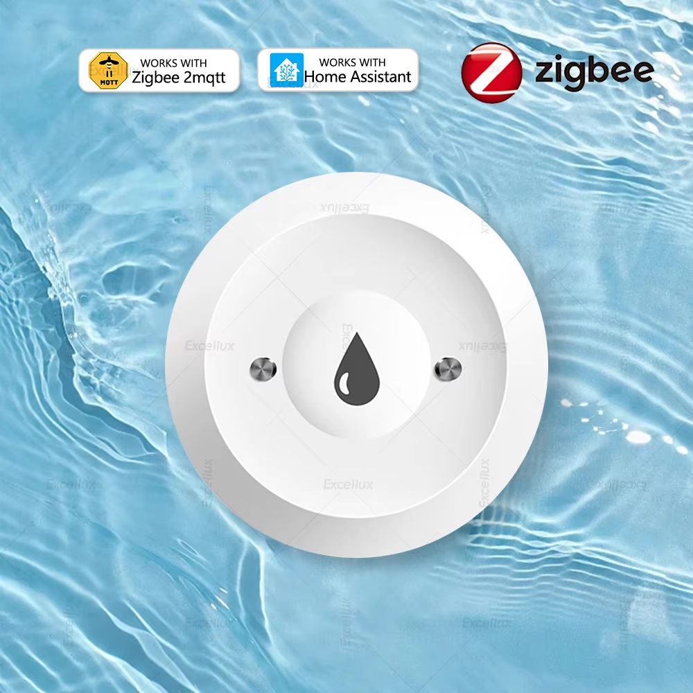 Smart Home Setup - Zigbee เครื่องตรวจจับน้ํารั่วเซนเซอร์เครื่องตรวจจับการรั่วไหล Smart Home Security การตรวจสอบเวลาจริงสนับสนุน