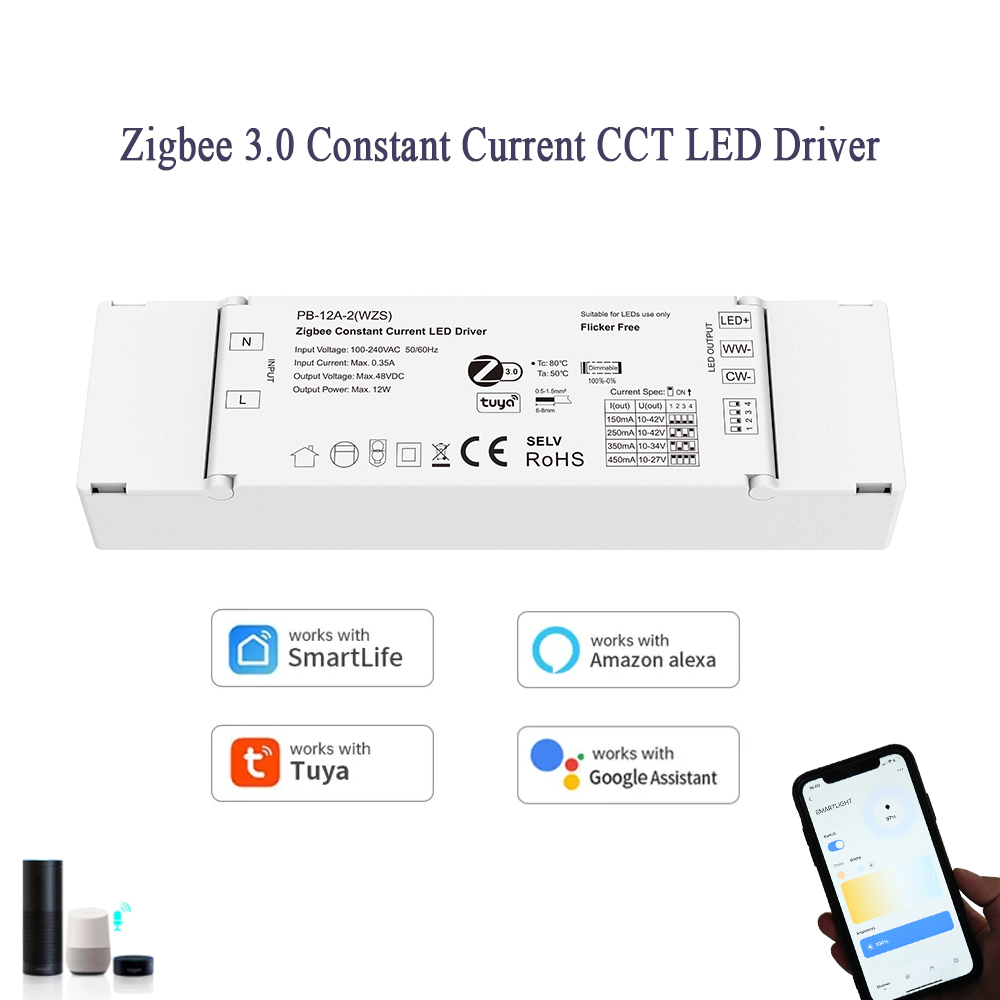 Smart Power Strip - TUYA Zigbee คงที่ CCT LED Dimmable
