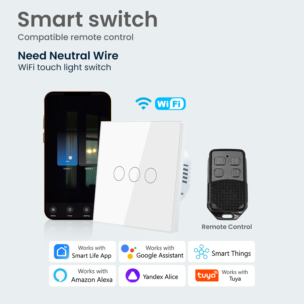 สวิตช์อัจฉริยะ EU รองรับ Alexa - Smart Home Lg บทวิจารณ์และราคา