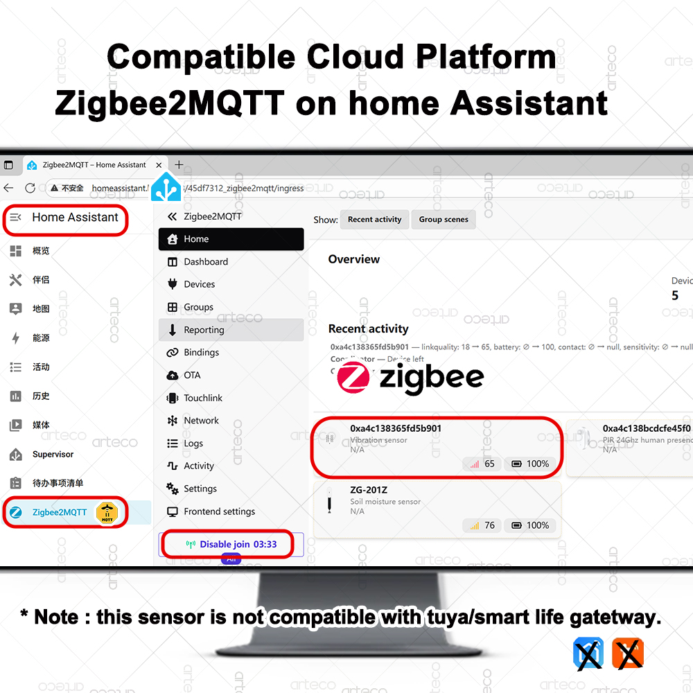 เซ็นเซอร์สั่นสะเทือนอัจฉริยะ Z - Smart Home Setup บทวิจารณ์และราคา