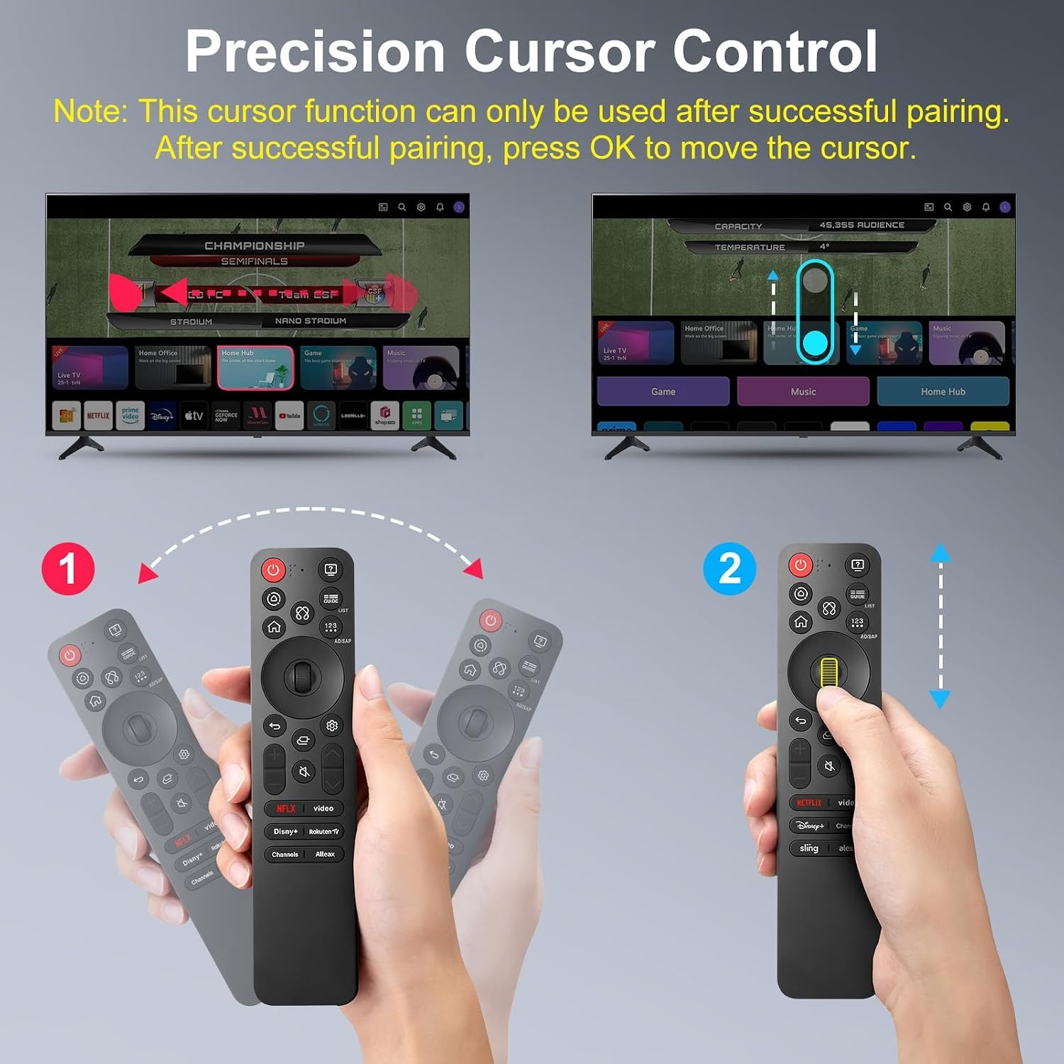 รีโมทคอนโทรล Magic Control สำห - Smart Home Lg บทวิจารณ์และราคา