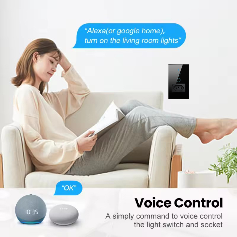สวิตช์ไฟอัจฉริยะ UNKAS Wifi สำ - Smart Home Internet บทวิจารณ์และราคา