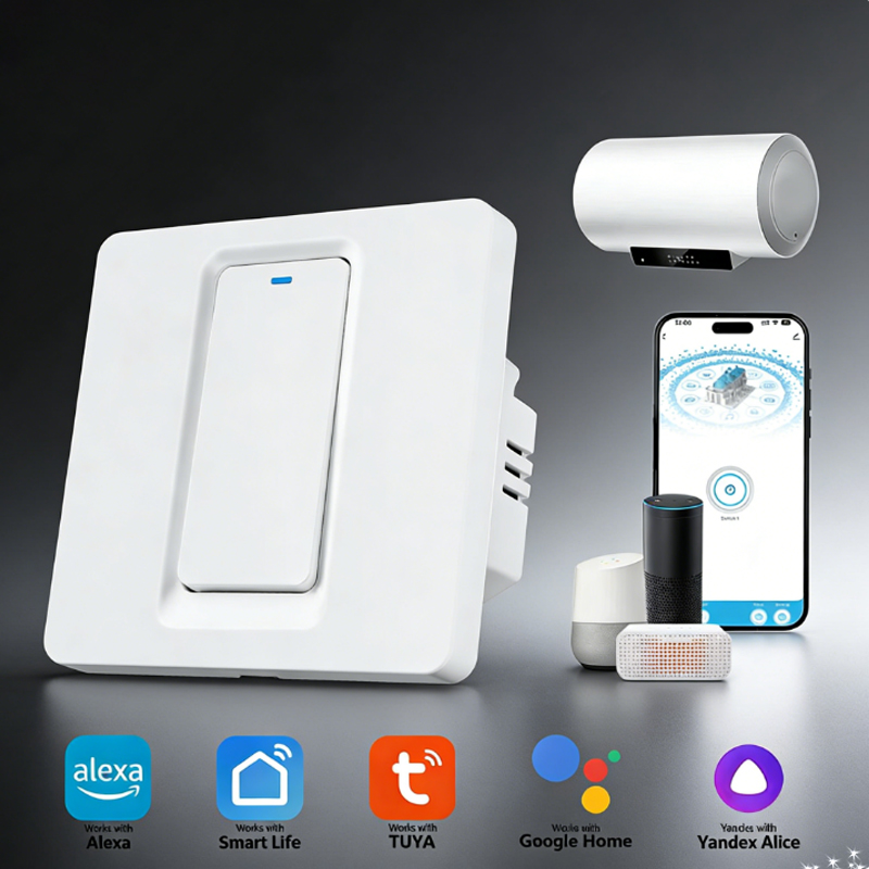 สวิตช์เครื่องทำน้ำอุ่นอัจฉริยะ - Smart Home Internet บทวิจารณ์และราคา