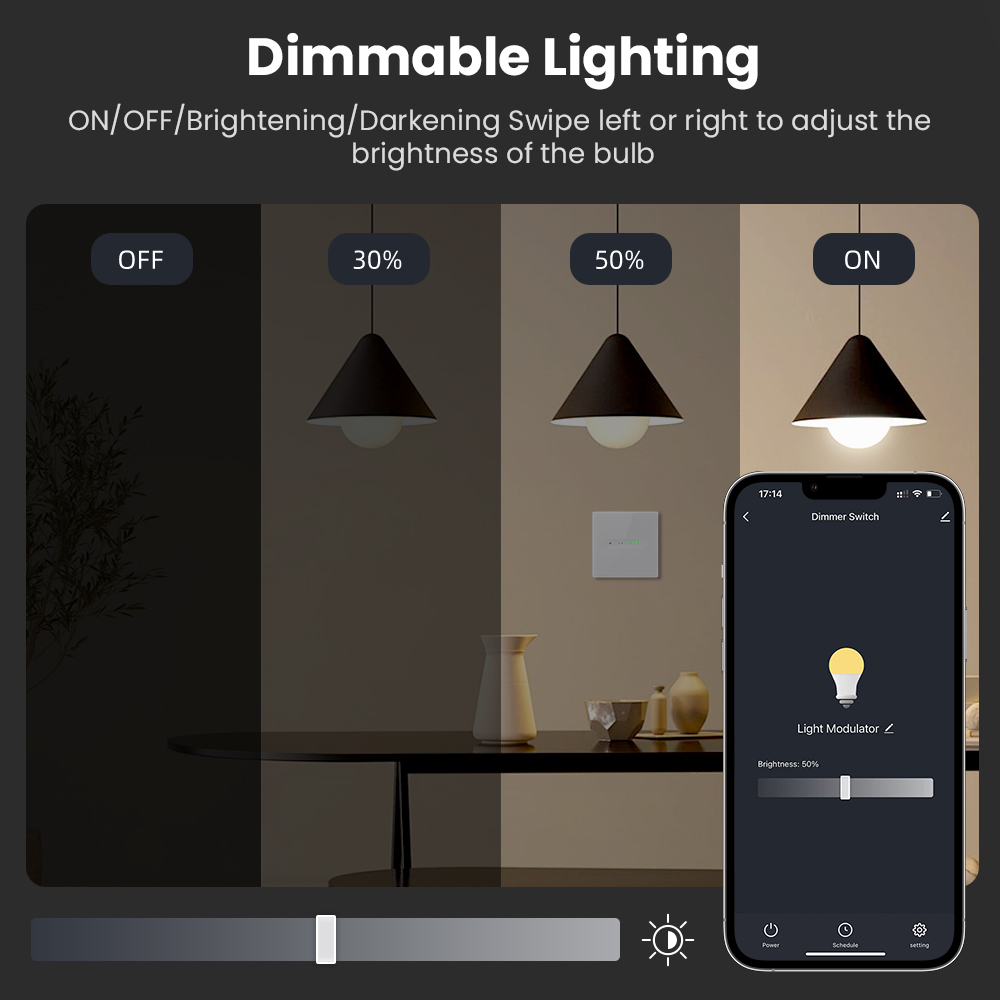 AVATTO WiFi 1/2 Gang Smart Dim - Smart Home Internet บทวิจารณ์และราคา