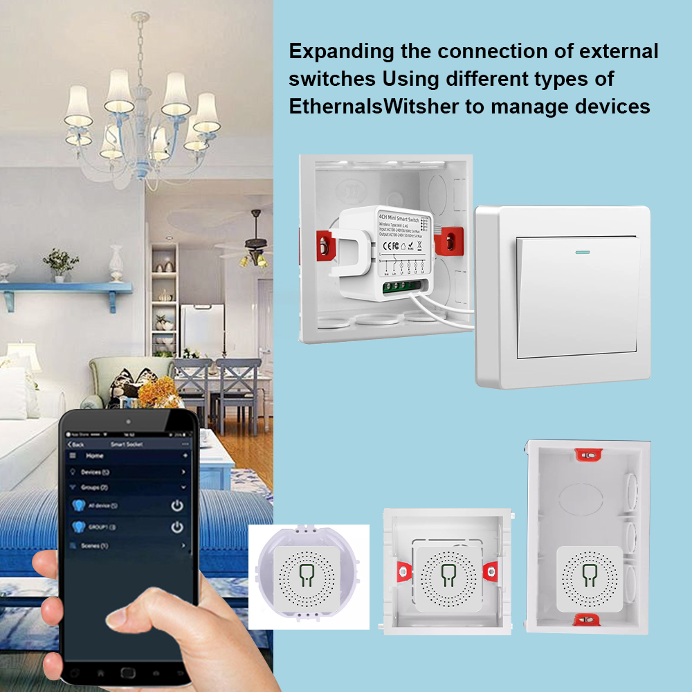 สวิตช์อัจฉริยะ Tuya Zigbee 3.0 - Smart Home Internet บทวิจารณ์และราคา