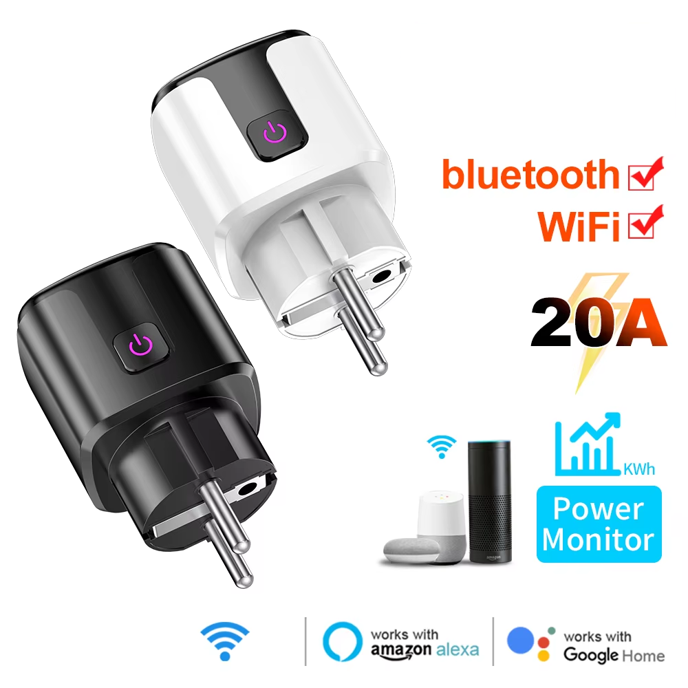 ปลั๊กอัจฉริยะ 20A EU รองรับ Wi - Smart Home Setup บทวิจารณ์และราคา