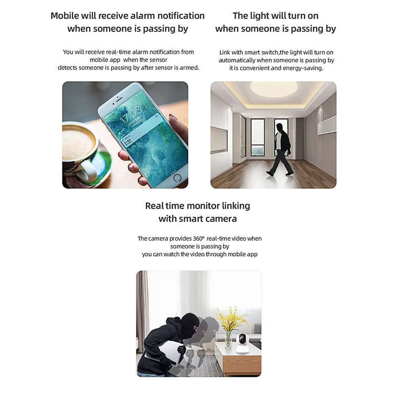 เซ็นเซอร์ตรวจจับความเคลื่อนไหว - Smart Home Setup บทวิจารณ์และราคา