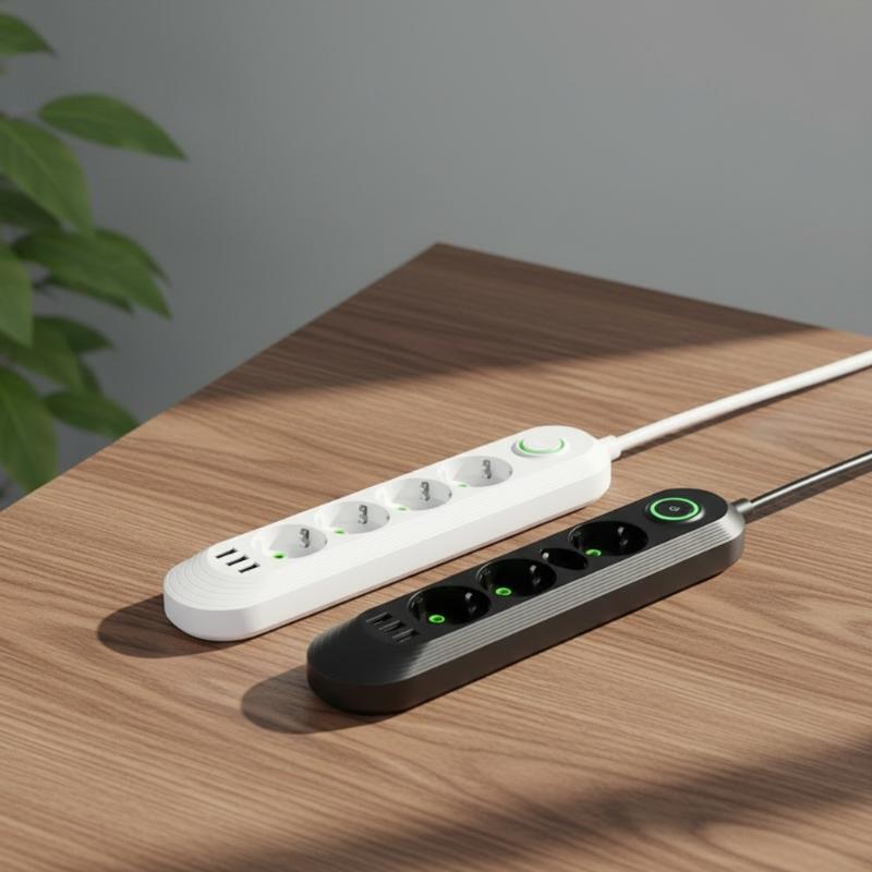 ปลั๊กไฟอัจฉริยะแบบ EU พร้อมสาย - Smart Power Strip บทวิจารณ์และราคา