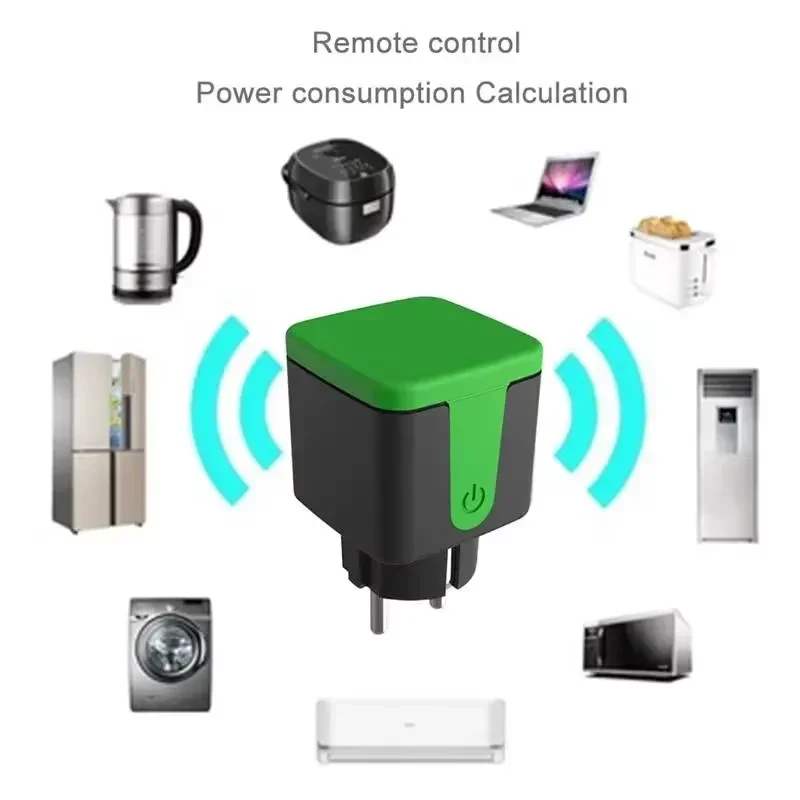 ปลั๊กไฟอัจฉริยะ Tuya EU 16A Wi - Smart Home Internet บทวิจารณ์และราคา