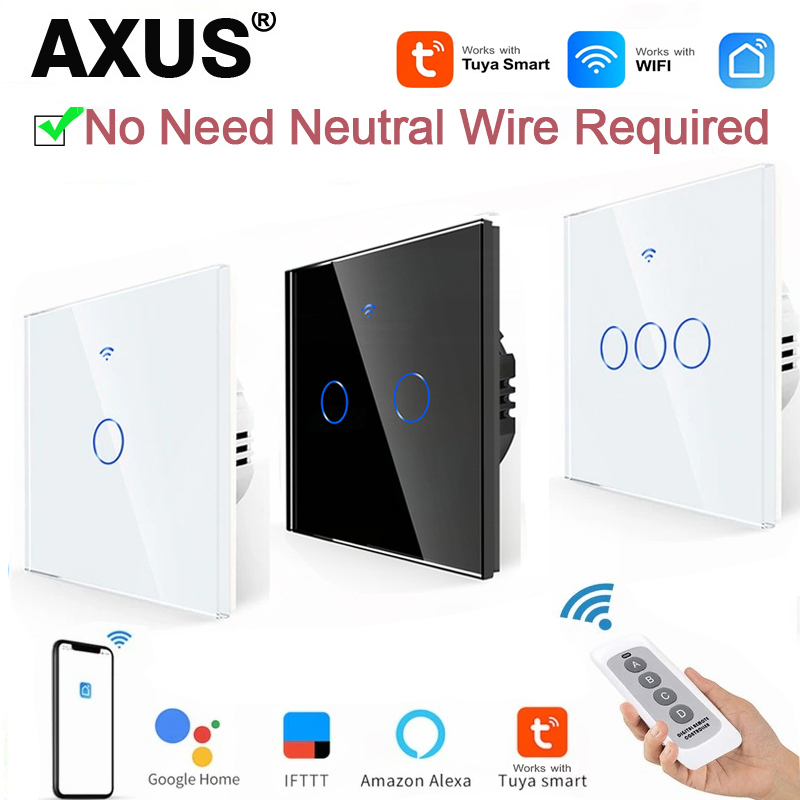 AXUS EU WiFi สวิตช์ไฟอัจฉริยะไ - Smart Home Internet บทวิจารณ์และราคา