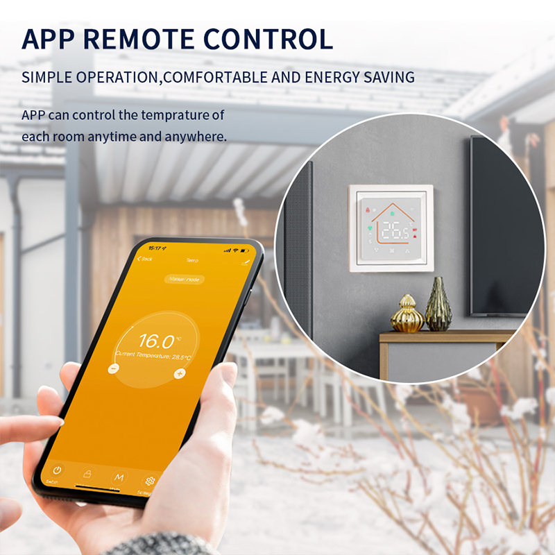 เทอร์โมสตัท WiFi อัจฉริยะ ใช้ง - Smart Home Setup บทวิจารณ์และราคา