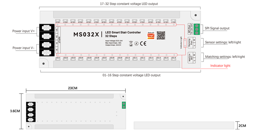 ชุดควบคุมไฟ LED บันไดอัจฉริยะ  - Smart Home Demo Kit บทวิจารณ์และราคา