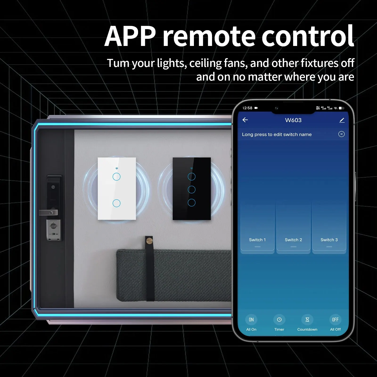Tnce Tuya สวิตช์ไฟอัจฉริยะ wif - Smart Home Internet บทวิจารณ์และราคา