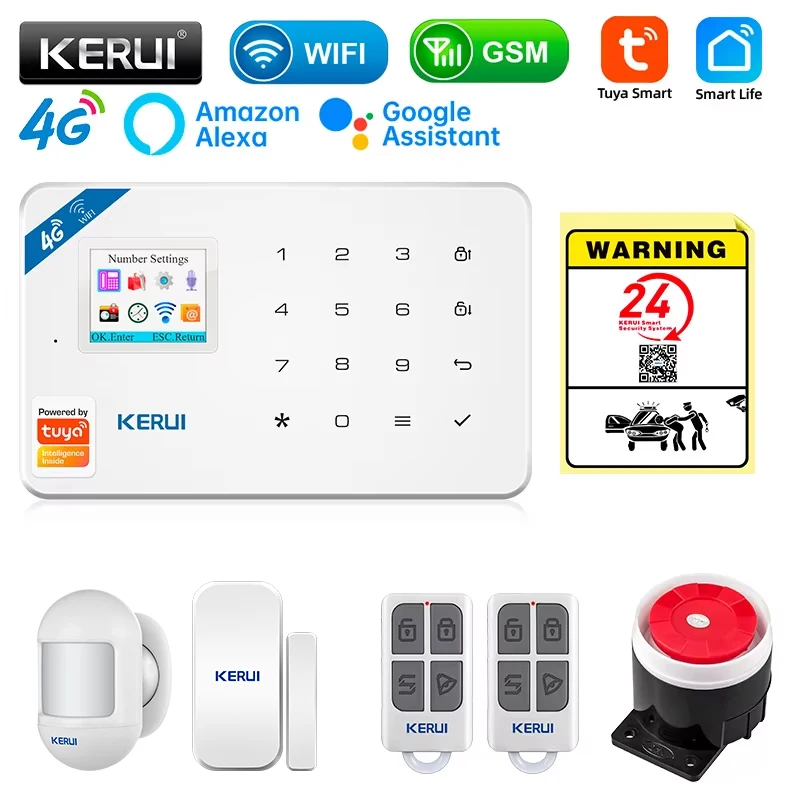 KERUI Security Alarm System ชุ - Smart Home Demo Kit บทวิจารณ์และราคา