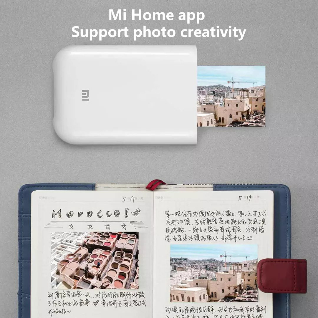 เครื่องพิมพ์ภาพพกพา Xiaomi Min - Smart Home Png บทวิจารณ์และราคา
