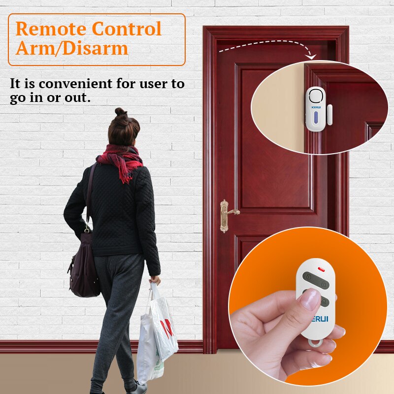 KERUI 120DB ไร้สายประตู/หน้าต่ - Smart Garage Door Opener บทวิจารณ์และราคา