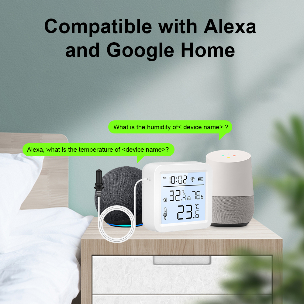 เซ็นเซอร์วัดอุณหภูมิและความชื้ - Smart Home Internet บทวิจารณ์และราคา